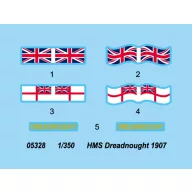 Trumpeter HMS Dreadnought 1907 1:350 (05328)
