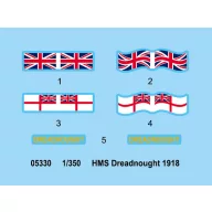 Trumpeter HMS Dreadnought 1918 1:350 (05330)