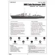 Trumpeter HMS Zulu Destroyer 1941 1:350 (05332)