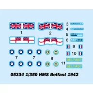 Trumpeter HMS Belfast 1942 1:350 (05334)
