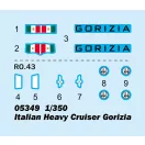 Trumpeter Italian Heavy Cruiser Gorizia 1:350 (05349)