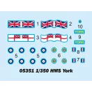 Trumpeter HMS York 1:350 (05351)