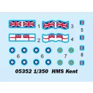 Trumpeter HMS Kent 1:350 (05352)