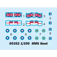 Trumpeter HMS Kent 1:350 (05352)