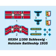   Trumpeter Schleswig – Holstein Battleship 1935 1:350 (05354)