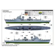 Trumpeter Russian Destroyer Taszkient 1940 1:350 (05356)