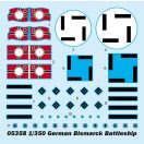Trumpeter German Bismarck Battleship 1:350 (05358)