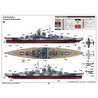 Trumpeter German Tirpitz Battleship 1:350 (05359)