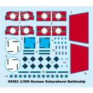 Trumpeter German Scharnhorst Battleship 1:350 (05361)