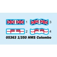 Trumpeter HMS Colombo 1:350 (05363)
