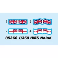 Trumpeter HMS Naiad 1:350 (05366)