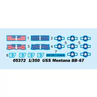 Trumpeter USS Montana BB-67 1:350 (05372)