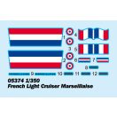 Trumpeter French Light Cruiser Marseillaise 1:350 (05374)