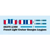 Trumpeter French Light Cruiser Georges Leygues 1:350 (05375)