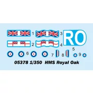 Trumpeter HMS Royal Oak 1:350 (05378)