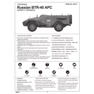 Trumpeter Russian BTR-40 APC 1:35 (05517)
