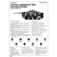 Trumpeter German Jagdpanzer 38(t) STARR 1:35 (05524)