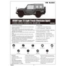 Trumpeter JGSDF type 73 Light Truck(Revision light 1:35 (05572)