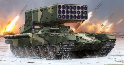 Trumpeter Russian TOS-1 24-Barrel Multipe Rocket L 1:35 (05582)