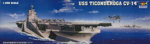 Trumpeter Flugzeugträger USS Ticonderoga CV-14 1:350 (05609)
