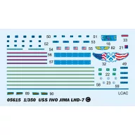 Trumpeter USS IWO JIMA LHD-7 1:350 (05615)