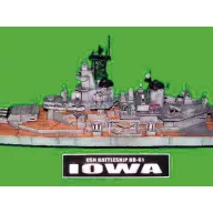 Trumpeter US Battleship BB-61 Iowa 1984 1:700 (05701)