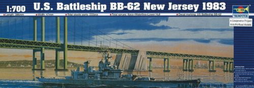 Trumpeter Schlachtschiff USS New Jersey BB-62 1983 1:700 (05702)