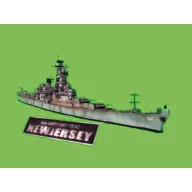 Trumpeter US Battleship BB-62 New Jersey 1983 1:700 (05702)