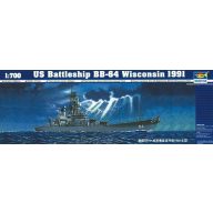 Trumpeter US Battleship BB-64 Wisconsin 1991 1:700 (05706)