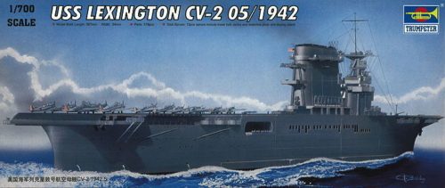 Trumpeter USS Lexington CV-2 05/1942 mit Flugzeugen und Wasserfläche!!!! 1:700 (05716)