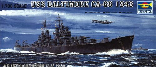 Trumpeter USS Baltimore CA-68 1943 1:700 (05724)