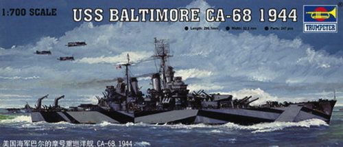 Trumpeter USS Baltimore CA-68 1944 1:700 (05725)