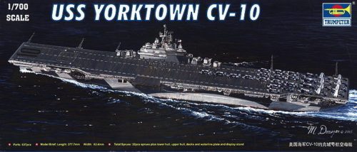 Trumpeter Flugzeugträger USS Yorktown CV-10 1:700 (05729)