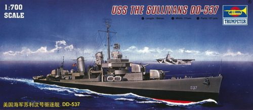 Trumpeter USS The Sullivans DD-537 1:700 (05731)