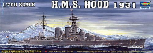 Trumpeter HMS HOOD 1931 1:700 (05741)