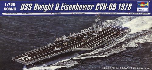 Trumpeter USS Dwight D. Eisenhower CVN-69 1978 1:700 (05753)