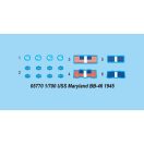 Trumpeter USS Maryland BB-46 1945 1:700 (05770)
