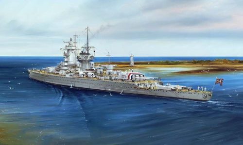 Trumpeter Ger. Battleship Admiral Graf Spee 1937 1:700 (05773)