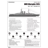 Trumpeter HMS Warspite 1915 1:700 (05780)