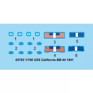 Trumpeter USS California BB-44 1941 1:700 (05783)