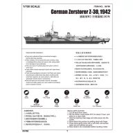 Trumpeter German Zerstörer Z-30, 1942 1:700 (05788)