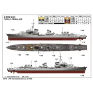 Trumpeter German Zerstörer Z-28, 1945 1:700 (05790)