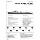 Trumpeter German Zerstörer Z-37, 1943 1:700 (05791)