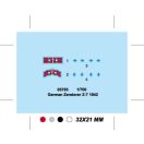 Trumpeter German Zerstörer Z-7, 1942 1:700 (05793)