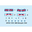 Trumpeter HMS Warspite 1942 1:700 (05795)