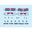 Trumpeter HMS Valiant 1939 1:700 (05796)