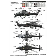 Trumpeter Chinese Z-10 Attack Helicopter 1:48 (05820)