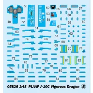 Trumpeter PLAAF J-10C Vigorous Dragon 1:48 (05826)