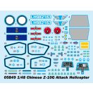 Trumpeter Chinese Z-10G Attack Helicopter 1:48 (05849)
