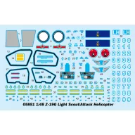 Trumpeter Z-19G Light Scout/Attack Helicopter 1:48 (05851)